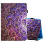 Custodia in pelle con slot carte per iPad Air 2 e iPad 9.7