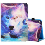 Custodia in pelle con slot carte per iPad Air 2 e iPad 9.7