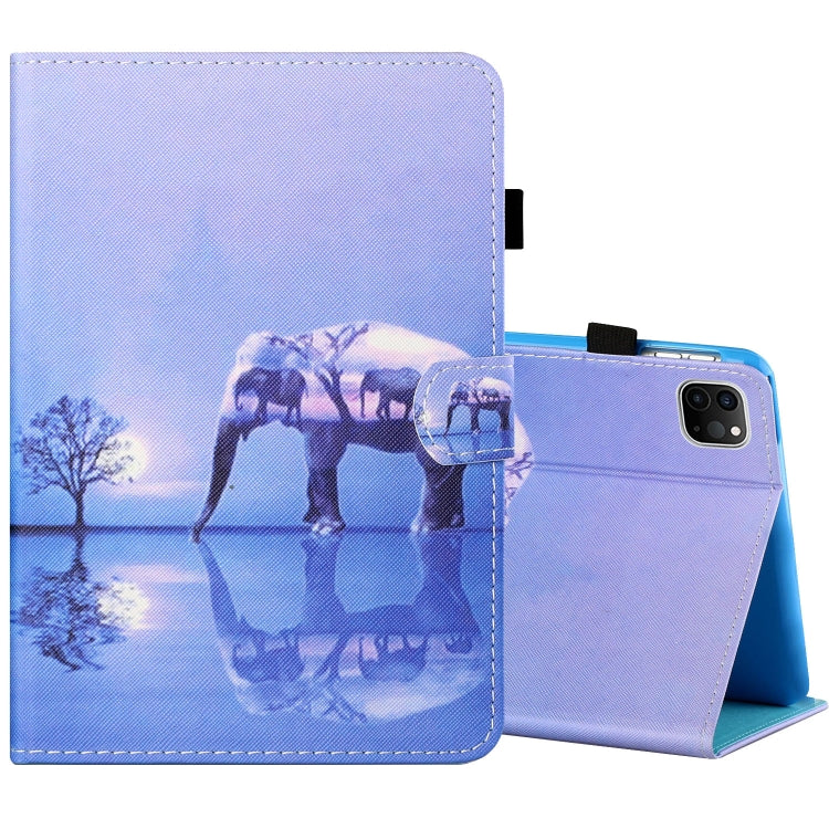 Custodia in pelle piatta con slot carte per iPad Air 10.9