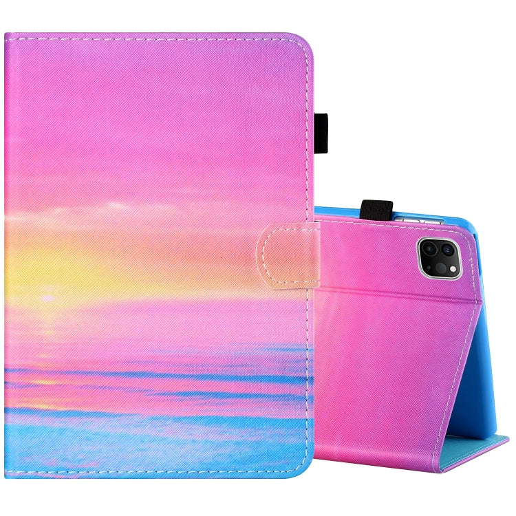 Custodia in pelle piatta con slot carte per iPad Air 10.9