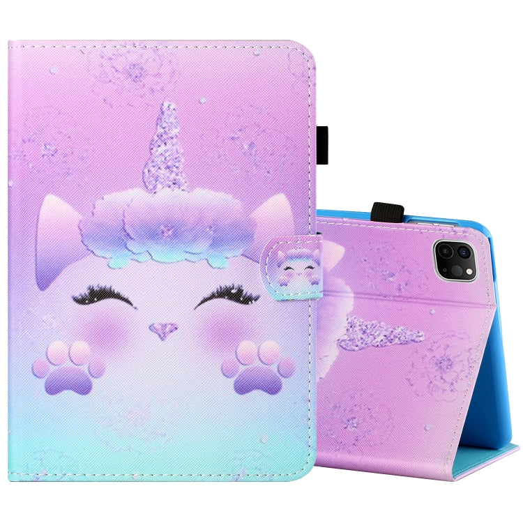 Custodia in pelle piatta con slot carte per iPad Air 10.9