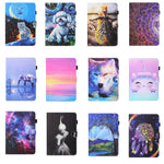 Custodia in pelle piatta con slot carte per iPad Air 10.9