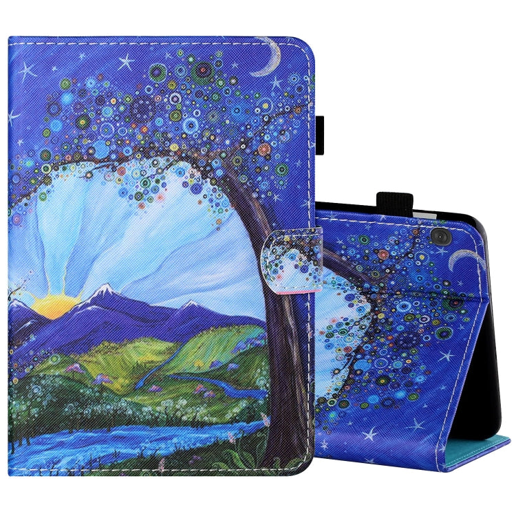 Custodia in pelle piatta per Samsung Galaxy Tab A7 10.4 (2020)