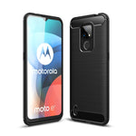 Custodia in TPU in fibra di carbonio con trama spazzolata, For Motorola Moto E7 (2020), For OnePlus 9 Pro, For OnePlus 9