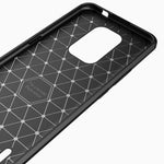 Custodia in TPU in fibra di carbonio con trama spazzolata, For Motorola Moto E7 (2020), For OnePlus 9 Pro, For OnePlus 9