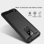 Custodia in TPU in fibra di carbonio con trama spazzolata, For Motorola Moto E7 (2020), For OnePlus 9 Pro, For OnePlus 9
