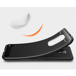 Custodia in TPU in fibra di carbonio con trama spazzolata, For Motorola Moto E7 (2020), For OnePlus 9 Pro, For OnePlus 9
