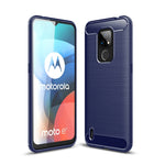 Custodia in TPU in fibra di carbonio con trama spazzolata, For Motorola Moto E7 (2020), For OnePlus 9 Pro, For OnePlus 9