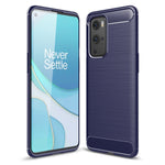 Custodia in TPU in fibra di carbonio con trama spazzolata, For Motorola Moto E7 (2020), For OnePlus 9 Pro, For OnePlus 9