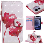 Custodia portafoglio in pelle flip per iPhone 12 e 12 Pro