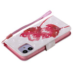 Custodia portafoglio in pelle flip per iPhone 12 e 12 Pro