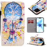 Custodia portafoglio in pelle flip per iPhone 12 e 12 Pro