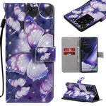 Custodia portafoglio in pelle flip per Samsung Galaxy Note20 Ultr