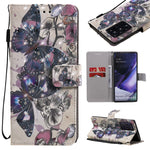 Custodia portafoglio in pelle flip per Samsung Galaxy Note20 Ultr