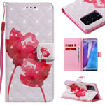 Custodia portafoglio in pelle flip per Samsung Galaxy Note20 Ultr