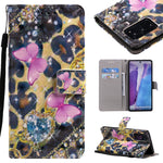 Custodia portafoglio in pelle flip per Samsung Galaxy Note20 Ultr