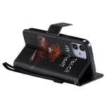 Custodia portafoglio in pelle flip per iPhone 12 Mini e 12 Pro