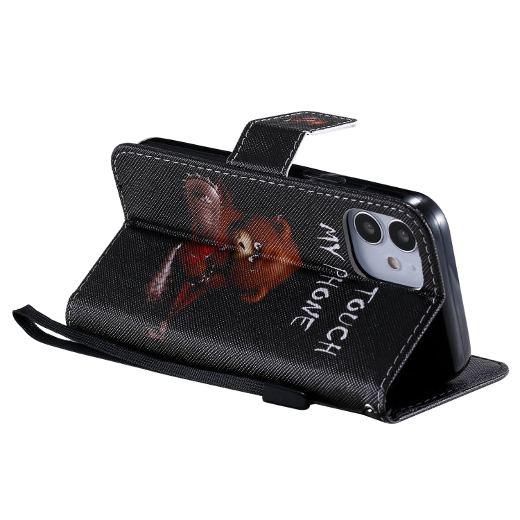 Custodia portafoglio in pelle flip per iPhone 12 Mini e 12 Pro