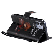 Custodia in pelle flip per iPhone 12 Mini/Pro