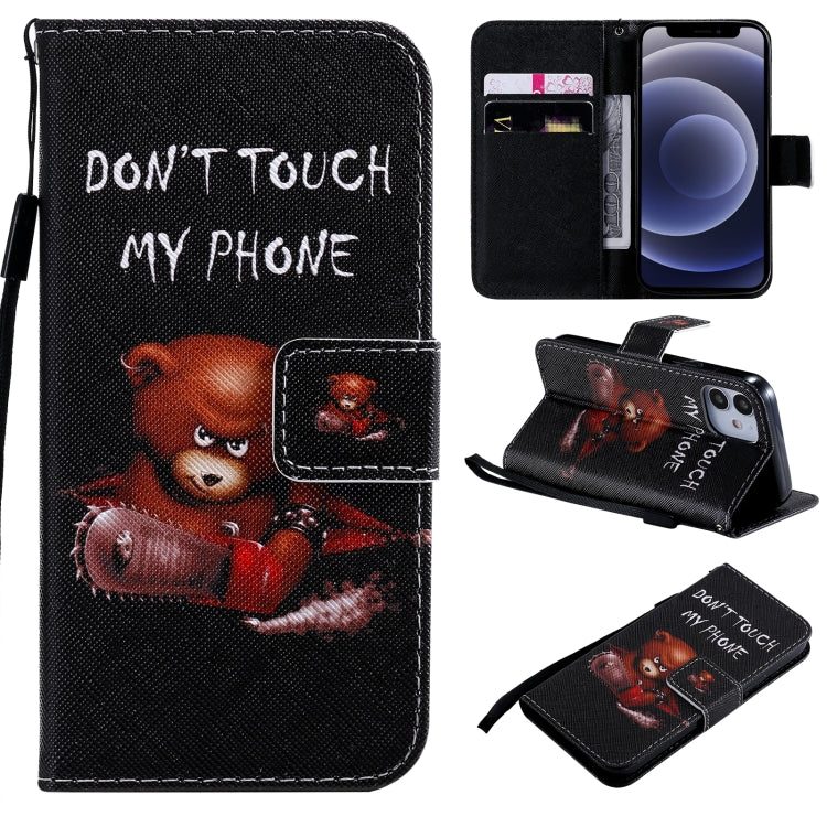 Custodia portafoglio in pelle flip per iPhone 12 Mini e 12 Pro