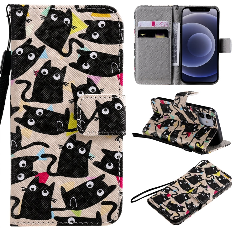 Custodia portafoglio in pelle flip per iPhone 12 Mini e 12 Pro