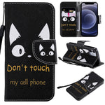 Custodia portafoglio in pelle flip per iPhone 12 Mini e 12 Pro