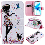 Custodia portafoglio in pelle flip per iPhone 12 Mini e 12 Pro