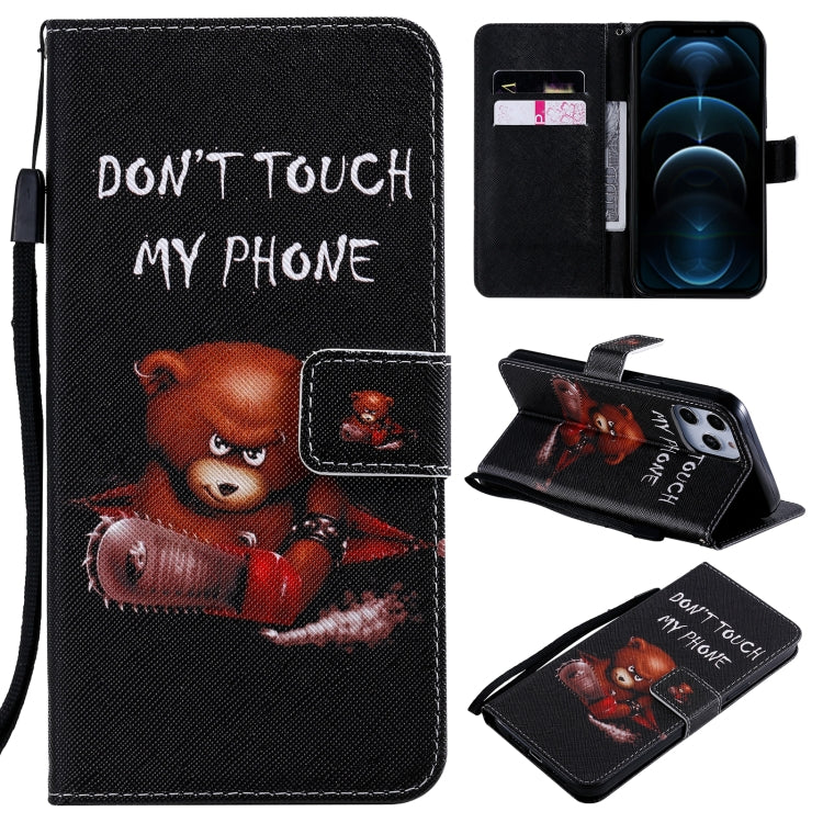 Custodia portafoglio in pelle flip per iPhone 12 Mini e 12 Pro