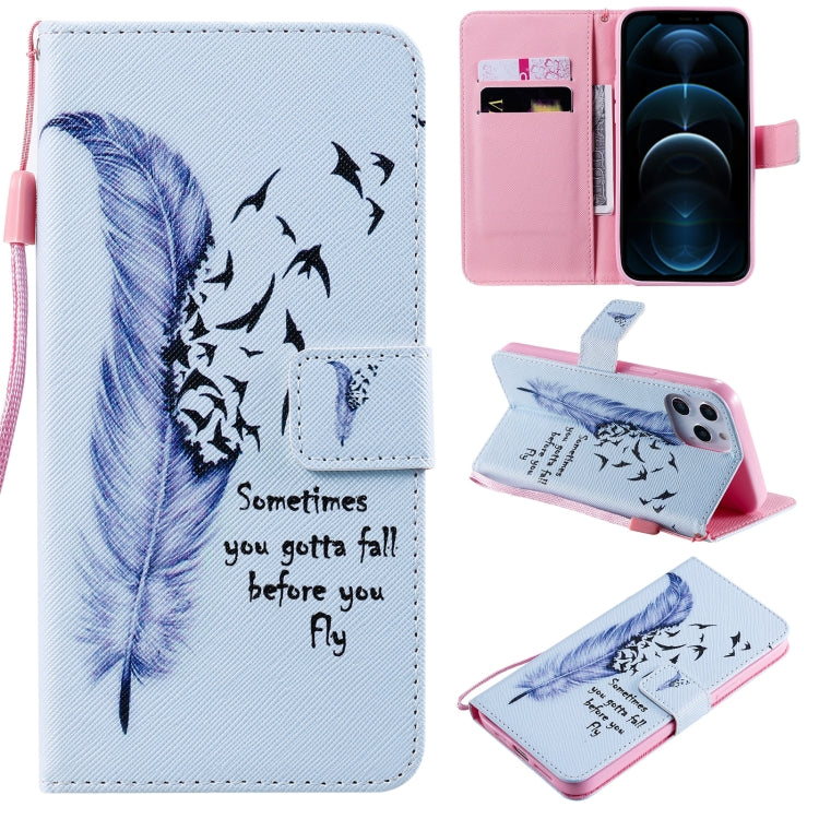 Custodia portafoglio in pelle flip per iPhone 12 Mini e 12 Pro