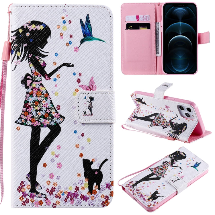 Custodia portafoglio in pelle flip per iPhone 12 Mini e 12 Pro