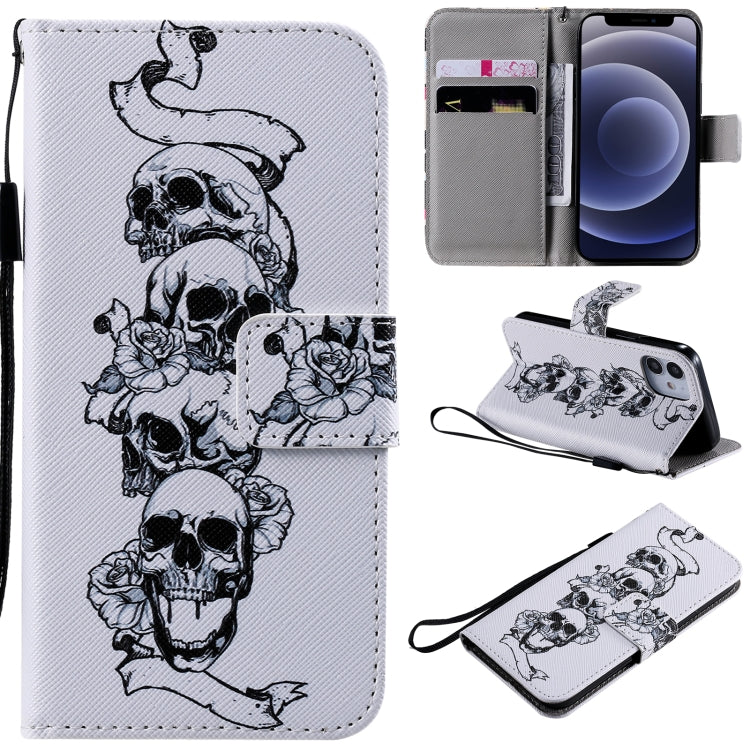 Custodia portafoglio in pelle per iPhone 12 mini con slot carte