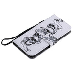 Custodia portafoglio in pelle per iPhone 12 mini con slot carte