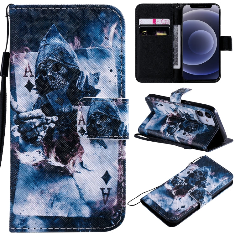 Custodia portafoglio in pelle per iPhone 12 mini con slot carte