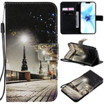 Custodia portafoglio in pelle per iPhone 12 mini con slot carte