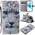 Custodia portafoglio in pelle per iPhone 12 mini con slot carte