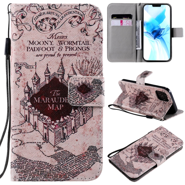 Custodia portafoglio in pelle per iPhone 12 mini con slot carte