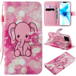 Custodia portafoglio in pelle per iPhone 12 mini con slot carte