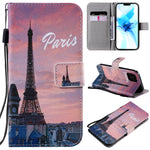 Custodia portafoglio in pelle per iPhone 12 mini con slot carte