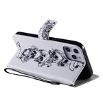 Custodia portafoglio in pelle flip per iPhone 12 Pro Max
