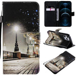 Custodia portafoglio in pelle flip per iPhone 12 Pro Max