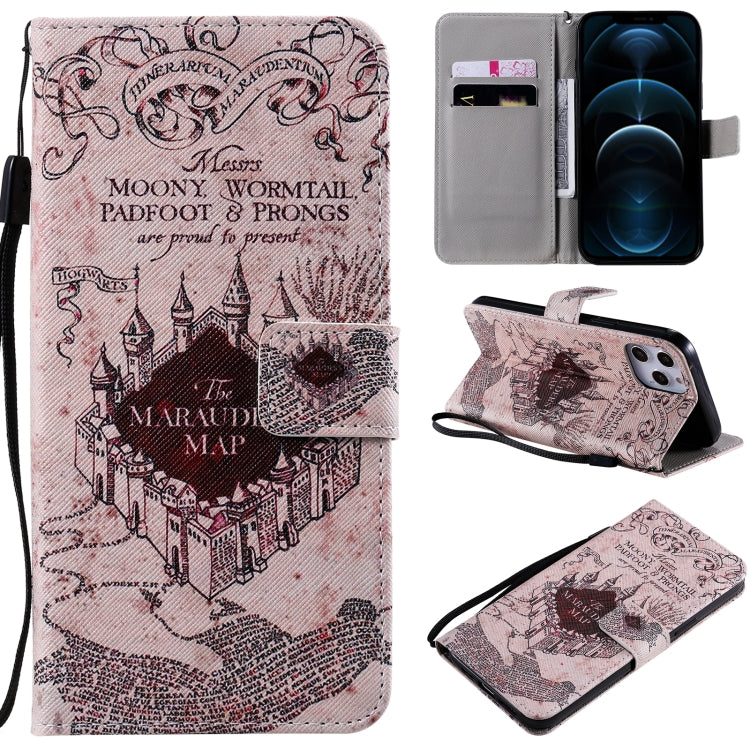 Custodia portafoglio in pelle flip per iPhone 12 Pro Max