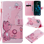Custodia portafoglio in pelle flip per iPhone 12 Pro Max