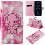Custodia portafoglio in pelle flip per iPhone 12 Pro Max