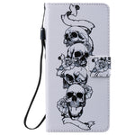 Custodia portafoglio in pelle flip per Samsung Galaxy Note20