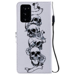 Custodia portafoglio in pelle flip per Samsung Galaxy Note20