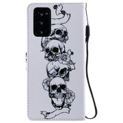 Custodia portafoglio in pelle flip per Samsung Galaxy Note20