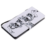 Custodia portafoglio in pelle flip per Samsung Galaxy Note20