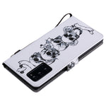 Custodia portafoglio in pelle flip per Samsung Galaxy Note20