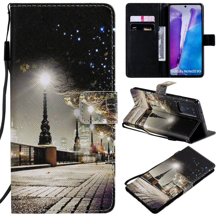 Custodia portafoglio in pelle flip per Samsung Galaxy Note20