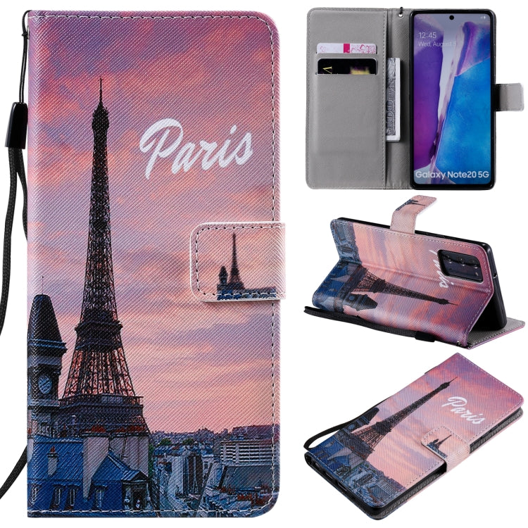 Custodia portafoglio in pelle flip per Samsung Galaxy Note20
